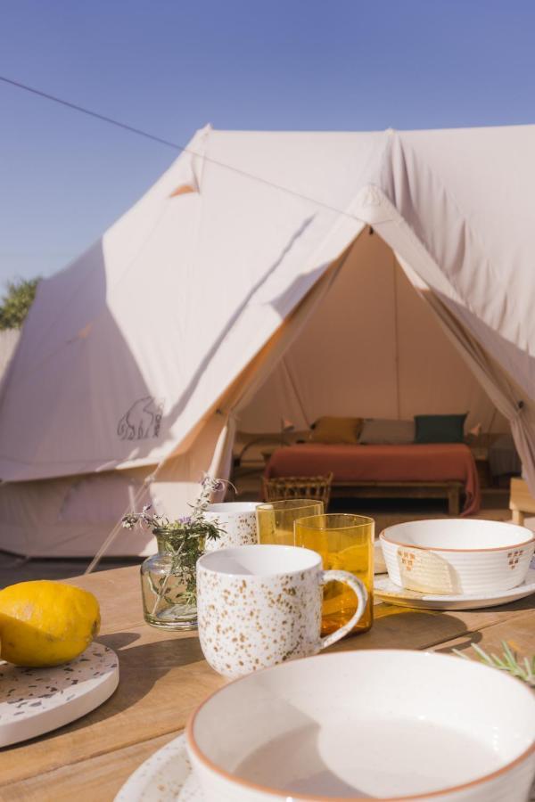 Glamping Masseria Cuturi Manduria Bagian luar foto