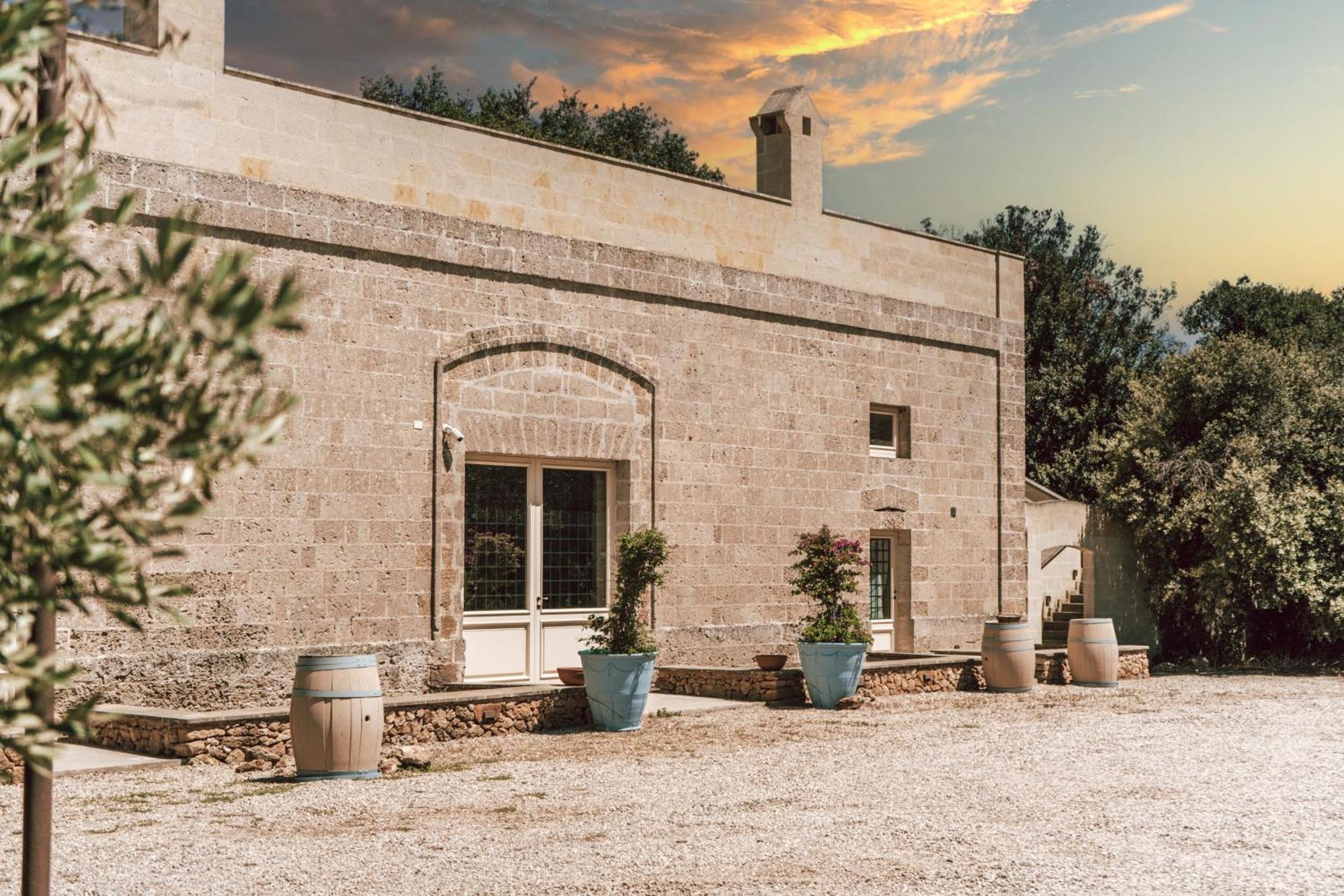 Glamping Masseria Cuturi Manduria Bagian luar foto