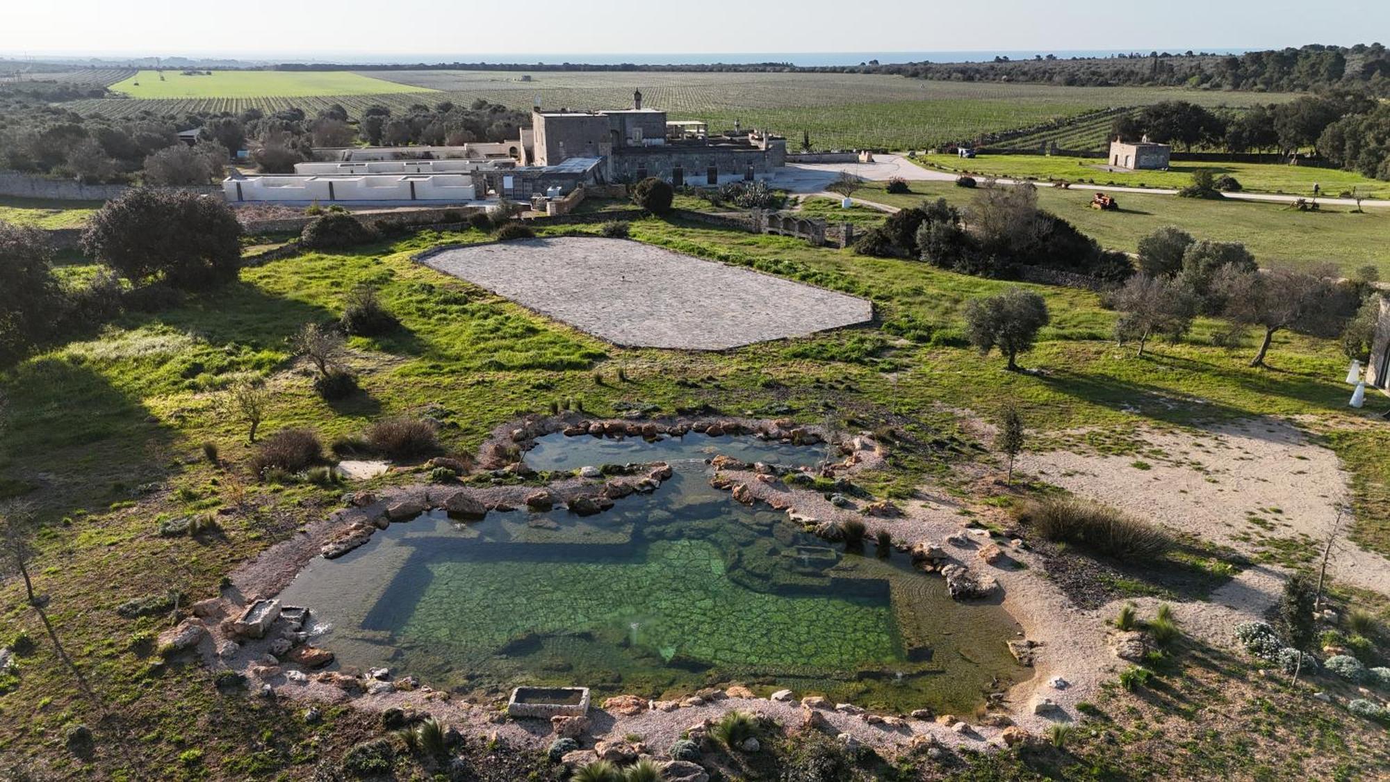 Glamping Masseria Cuturi Manduria Bagian luar foto